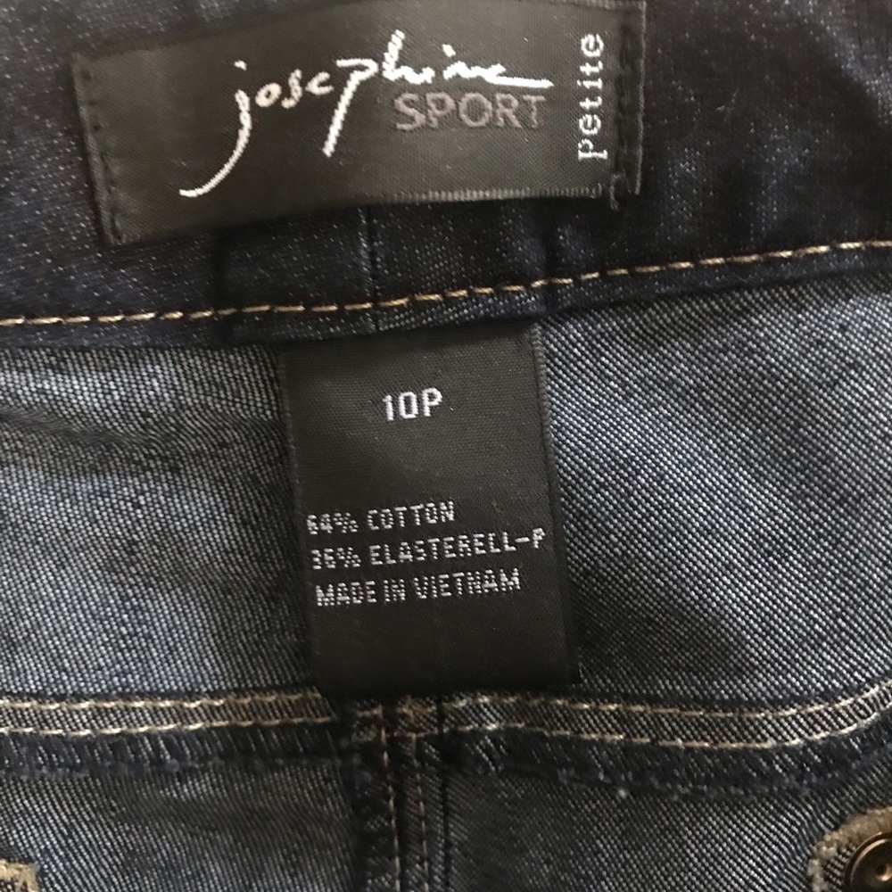 Josephine Sport Petite Capri Jeans 10P - Picture 3 of 3